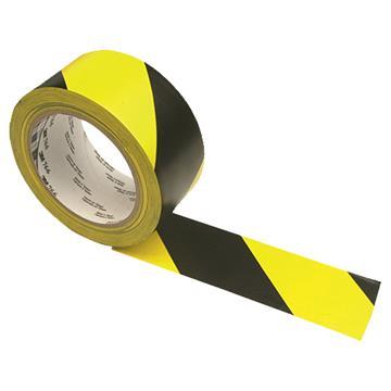 Hazard Tape Black/ Yellow 50mm x 33m
