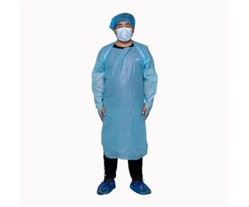 Disposable Thumb Loop Fluid Protection Gown
