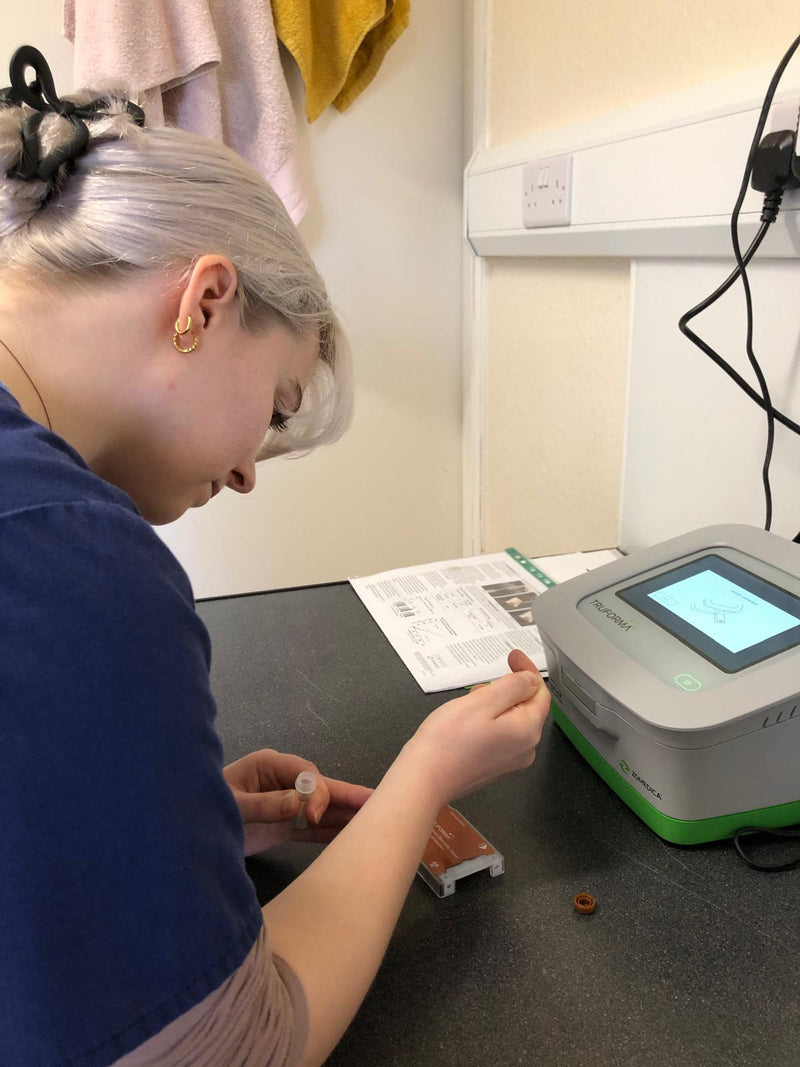 Quick sample preparation with minimal training required