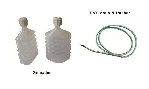 50ml Round Drenomed Grenade Kits