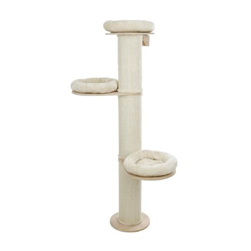 Cat Tree Cream - 187cm high, 22cm dia.