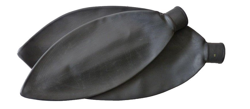Rebreathing Bag Grey Latex-free 30L 2" Ferrule neck