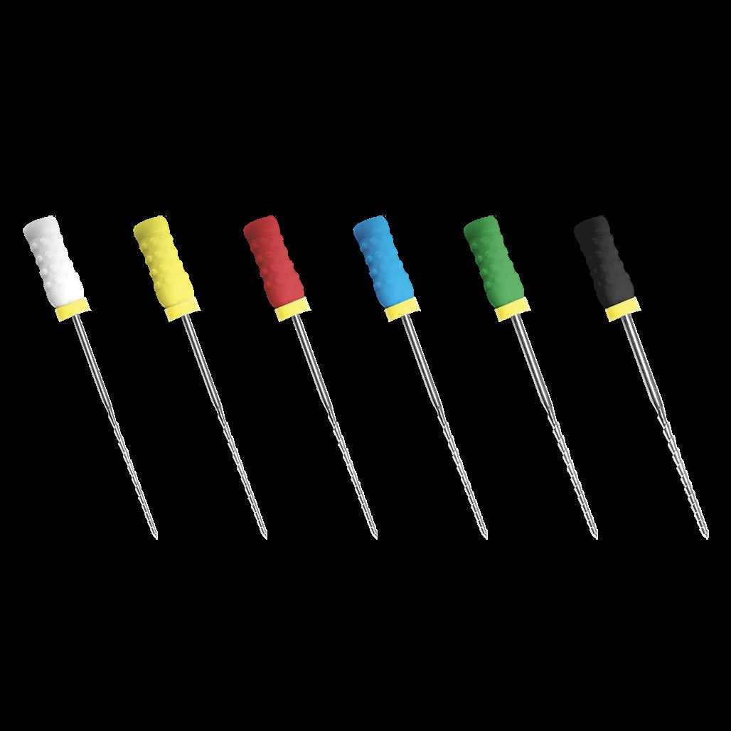 H-File (Ni-Ti) 31 mm 0.45 to 0.80 Assorted Set (6 pack)