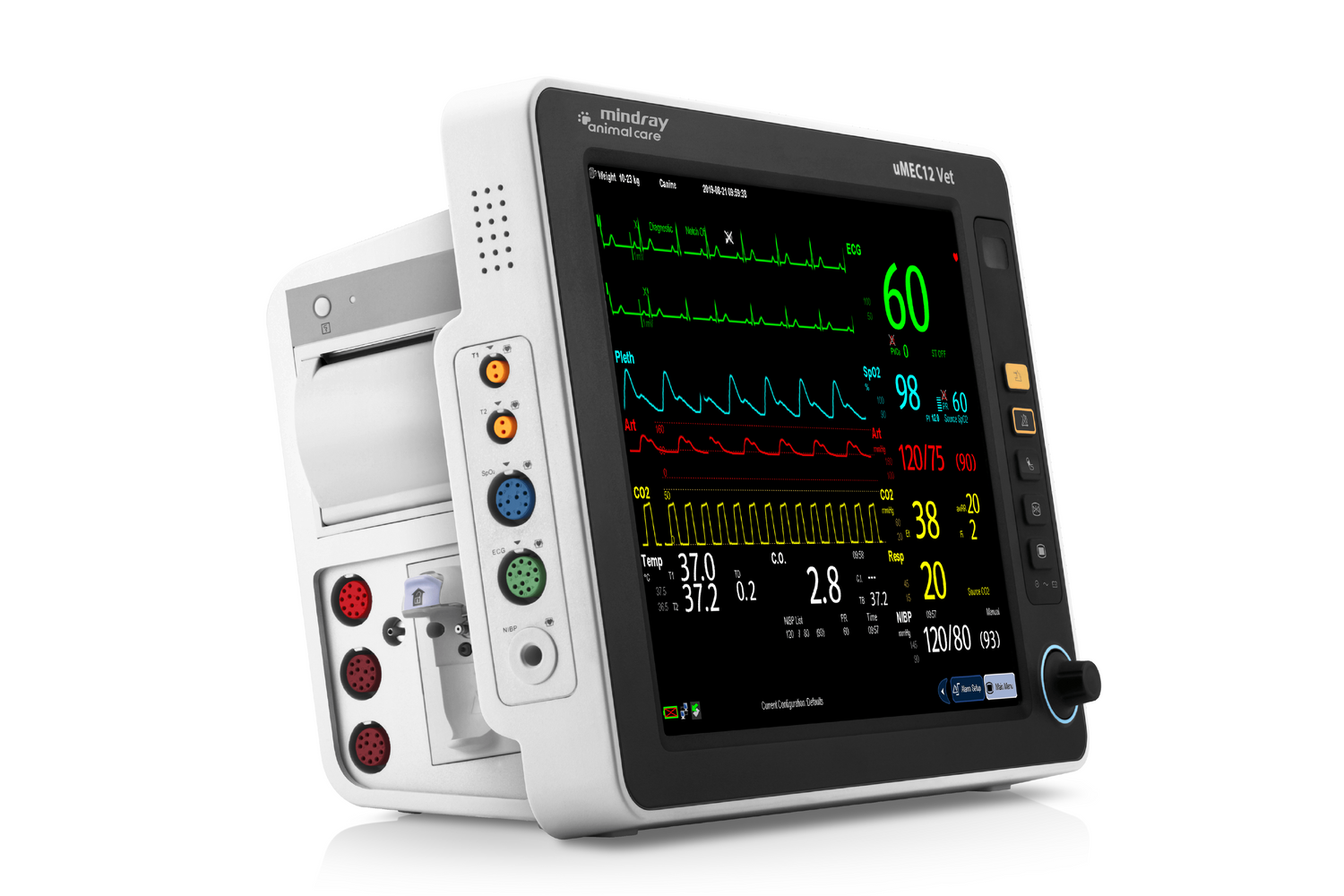 Mindray Animal uMEC12 Vet Multi-Parameter Monitor