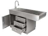Stainless Steel Tub Table (1400 x 600 x 850)