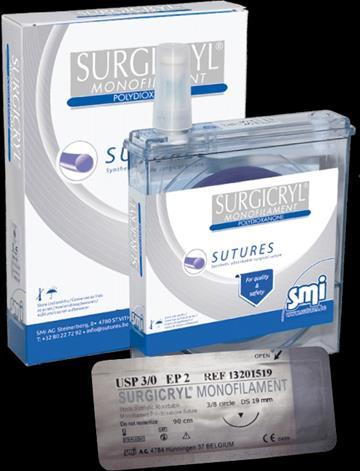 Surgicryl® Monofilament Polydioxanone Violet Sutures