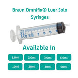 Braun Omnifix® Luer Solo Syringes