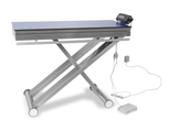 Electric Scissor Table with Phenolic Top & Scales (1200 x 550 x 400–1000mm)