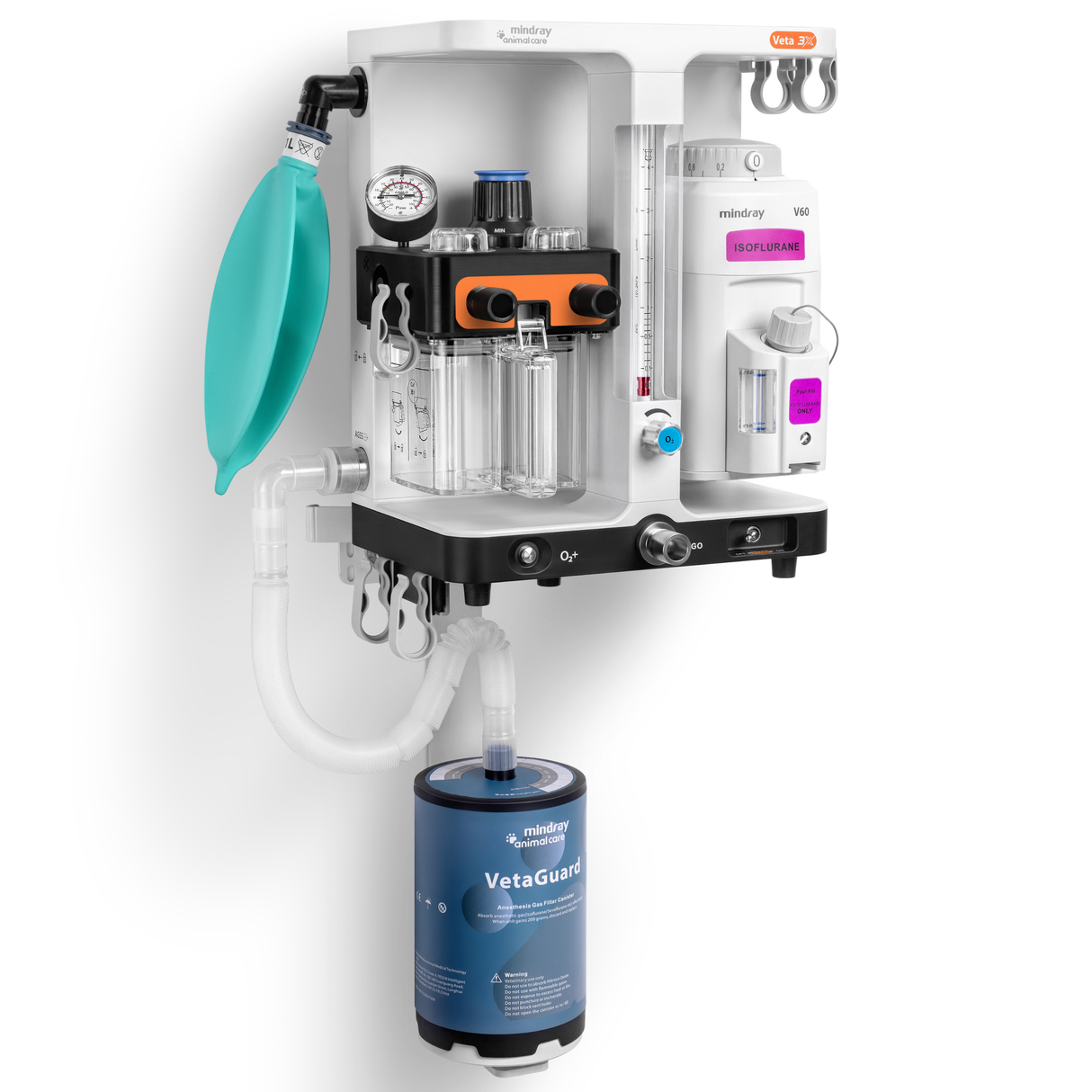 Mindray Animal Veta 3X Key Fill Anaesthesia Machine