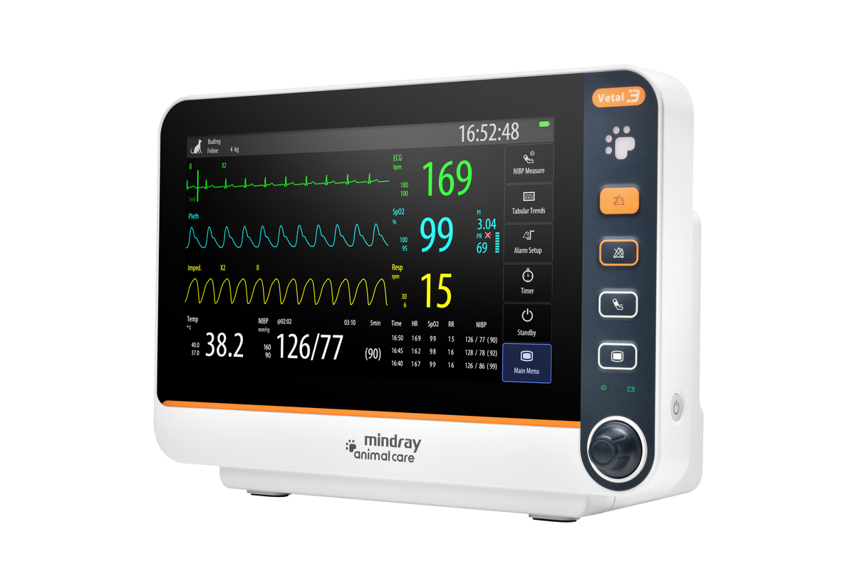 Mindray Animal Vetal 3 Portable Veterinary Monitor