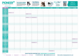 FREE Gift - Pioneer Wallplanner 2026