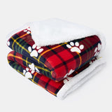 FREE Gift - Paw Flannel Fleece Throw