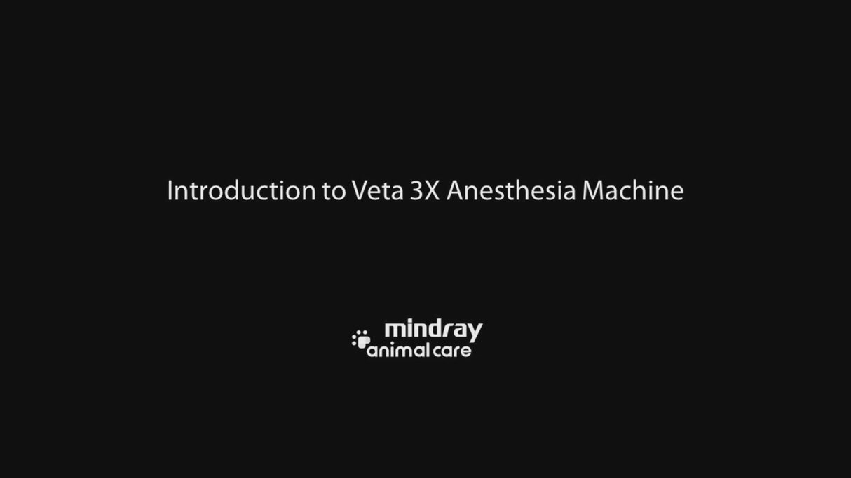 Mindray Animal Veta 3X Key Fill Anaesthesia Machine