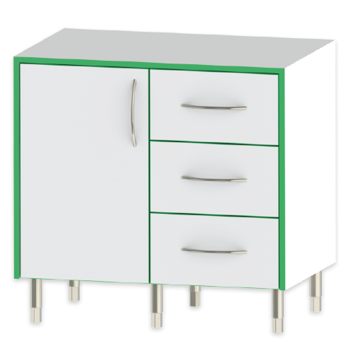 Sealwise Double Cupboard & Drawer Unit