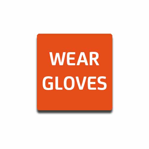 Wear Gloves Labels