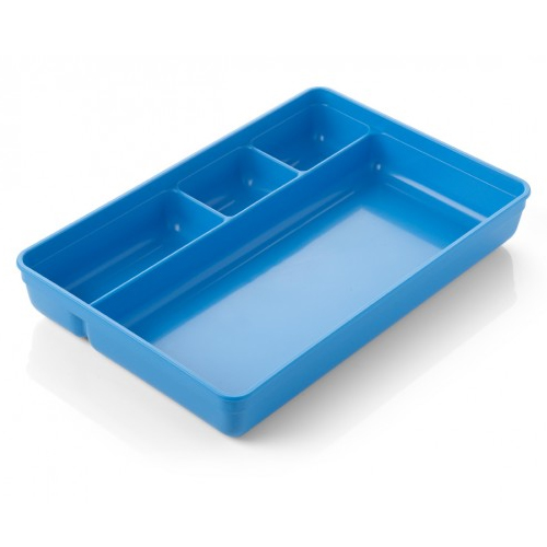 Blue Compartment Tray 270 x 180 x 41mm